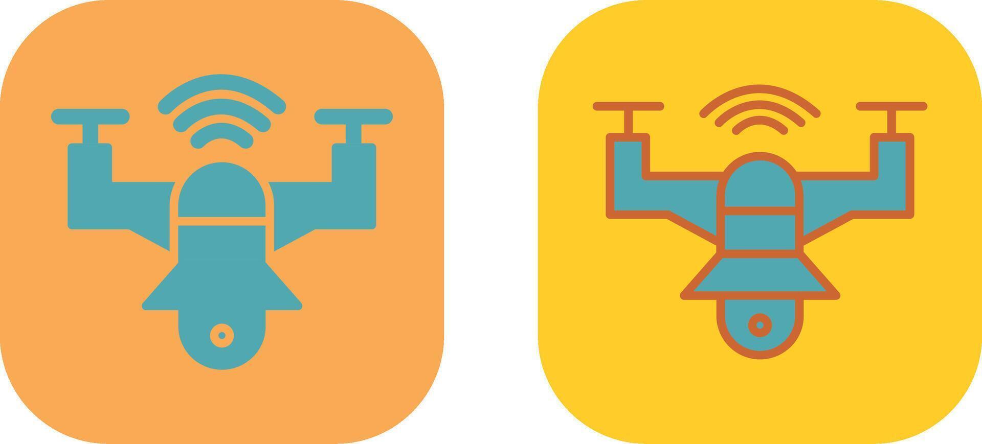 Drone Icon Design vector