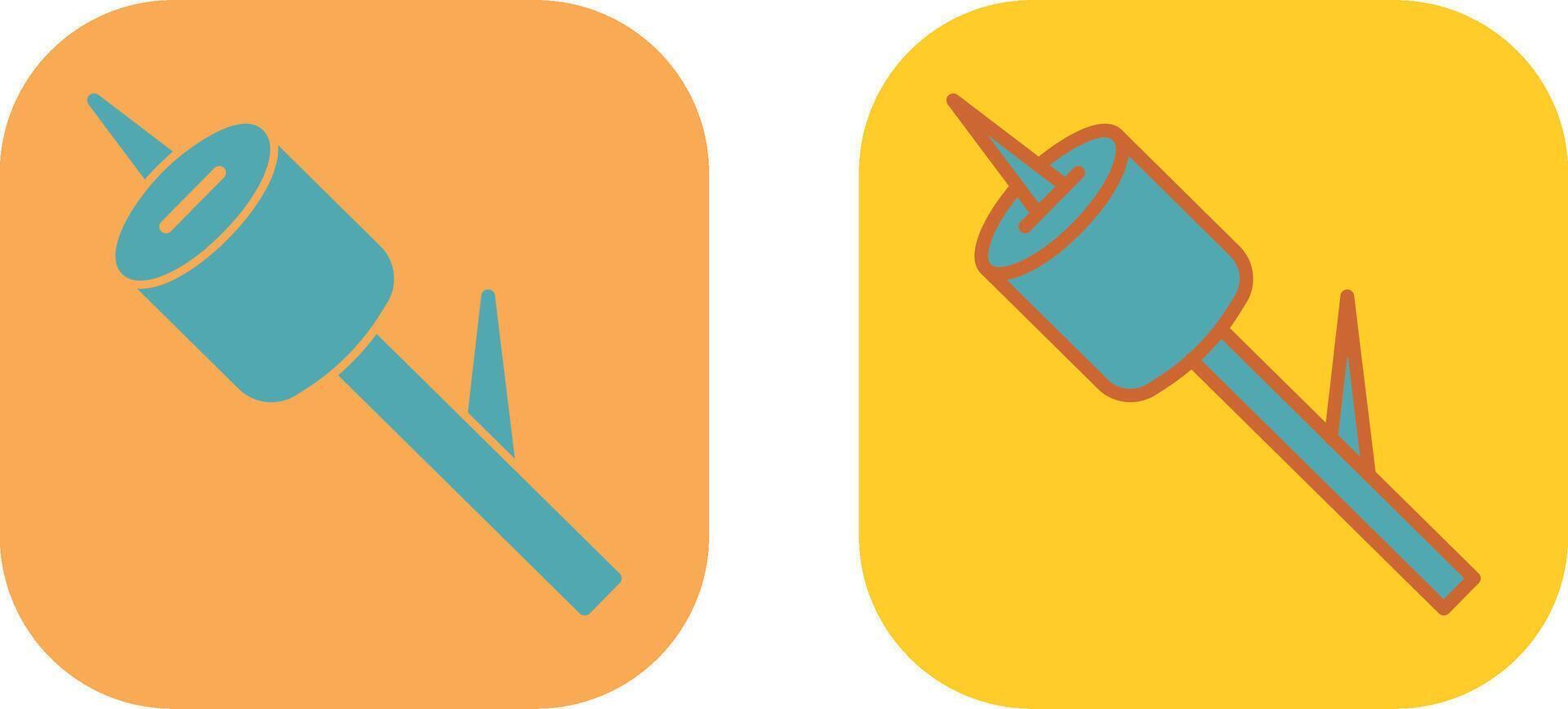 Marshmallows Icon Design vector