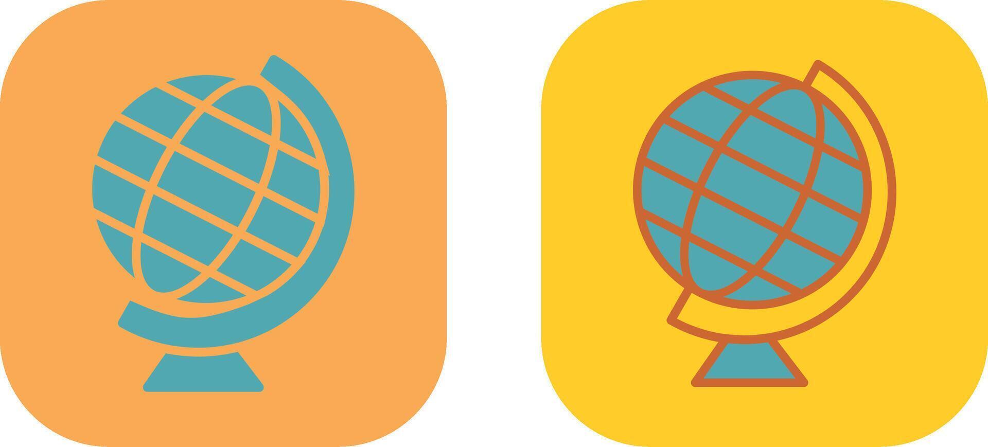 Globe Icon Design vector