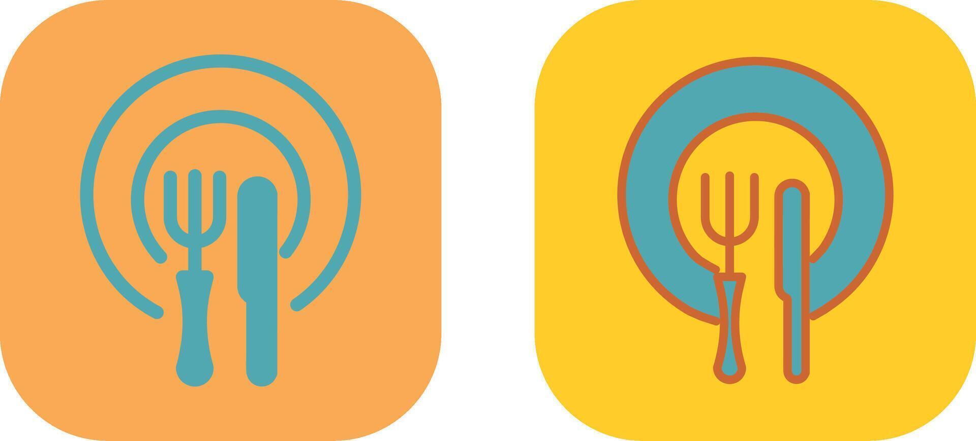 Food Icon Design vector