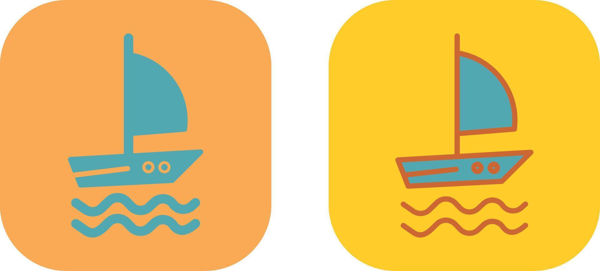 Boat Icon Design vector