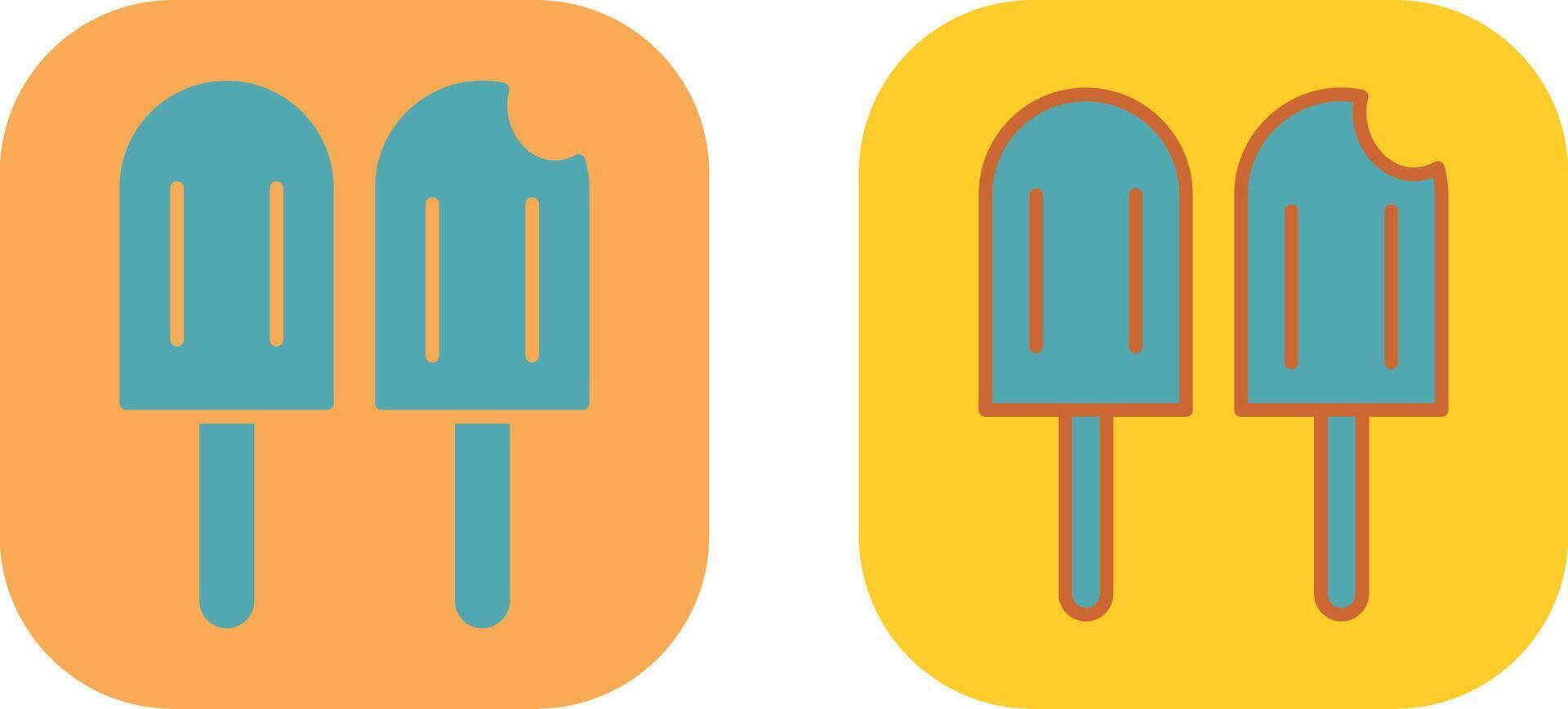 Popsicle Icon Design vector