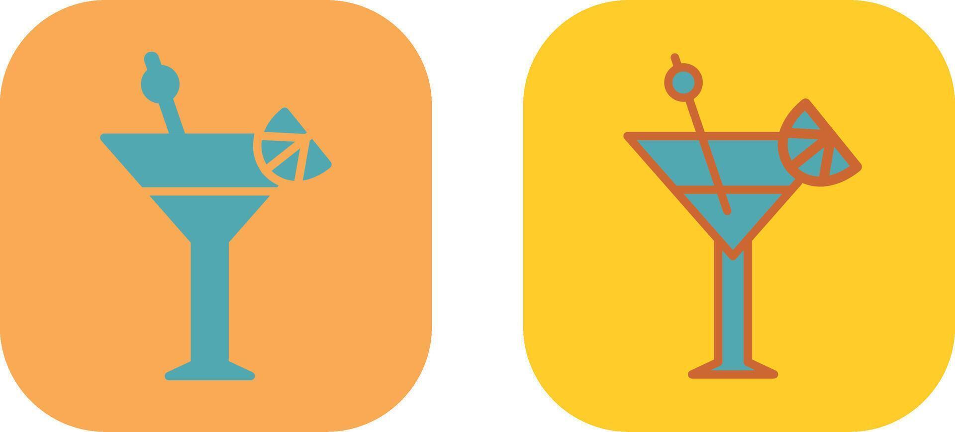Martini Icon Design vector
