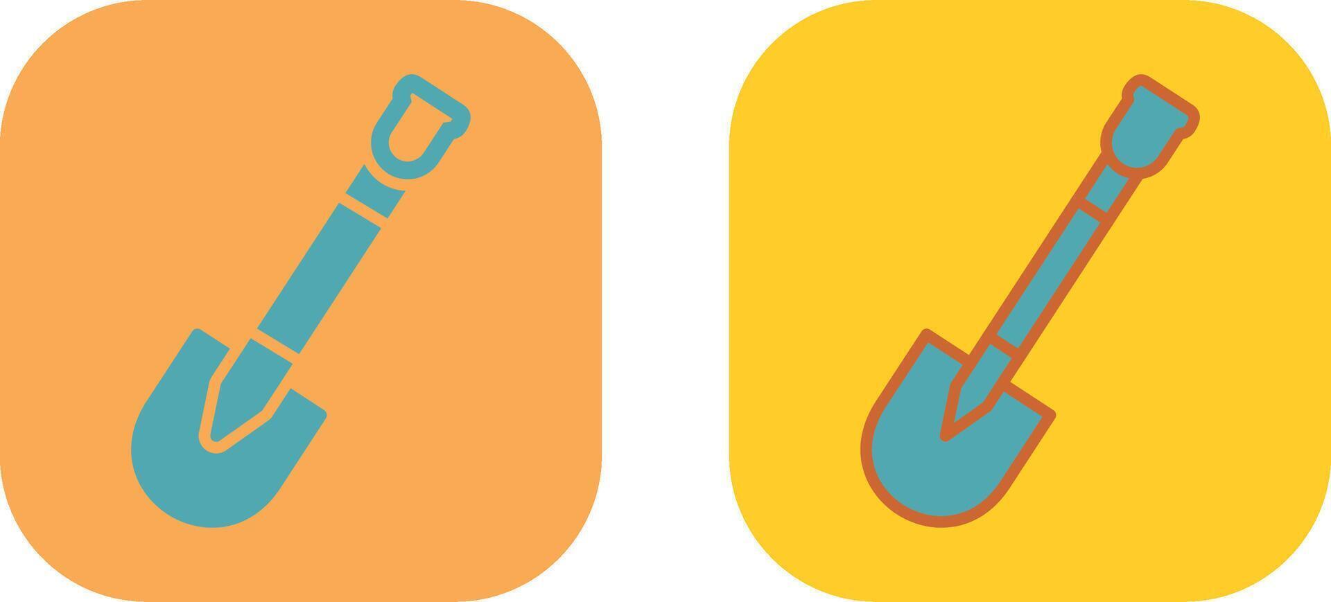 Shovel Icon Design vector