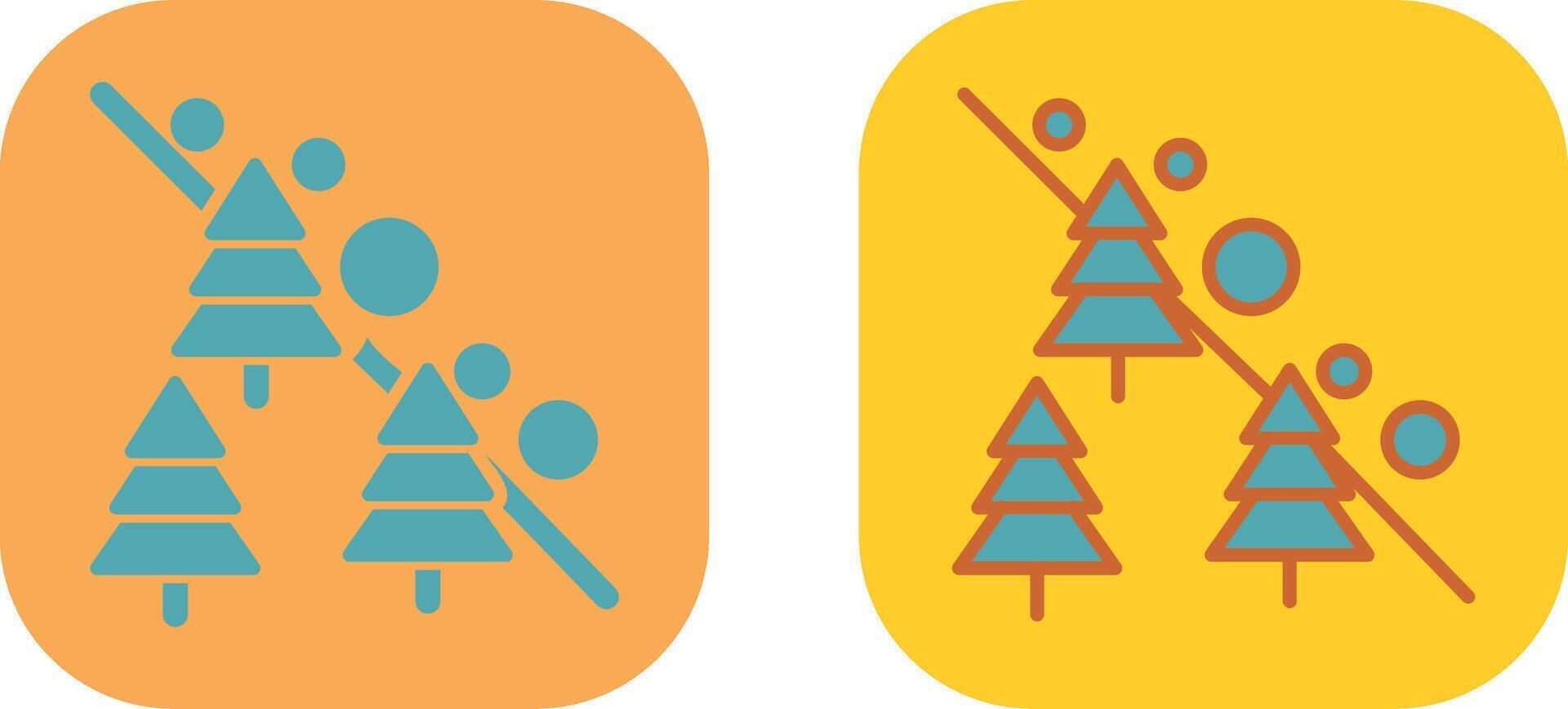 Avalanche Icon Design vector