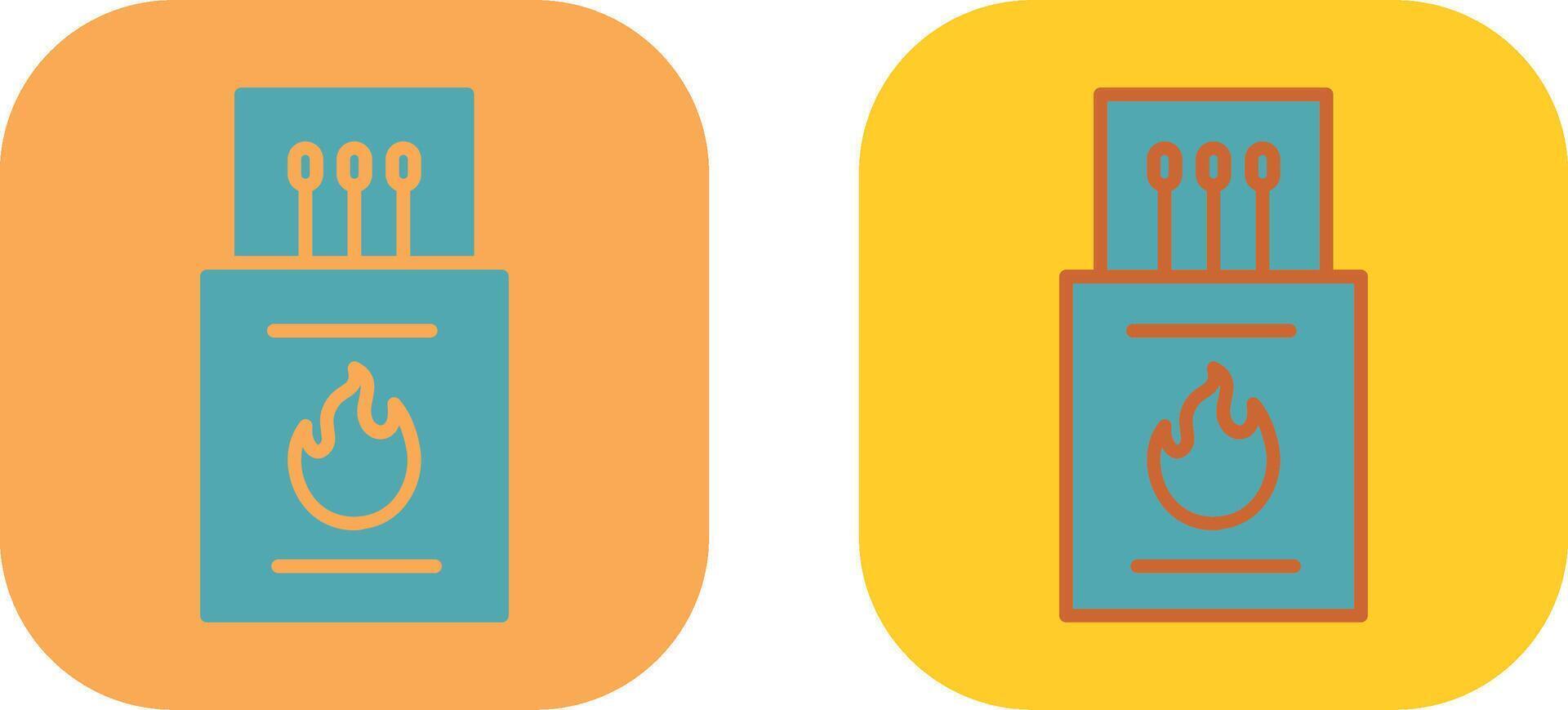 Matches Icon Design vector