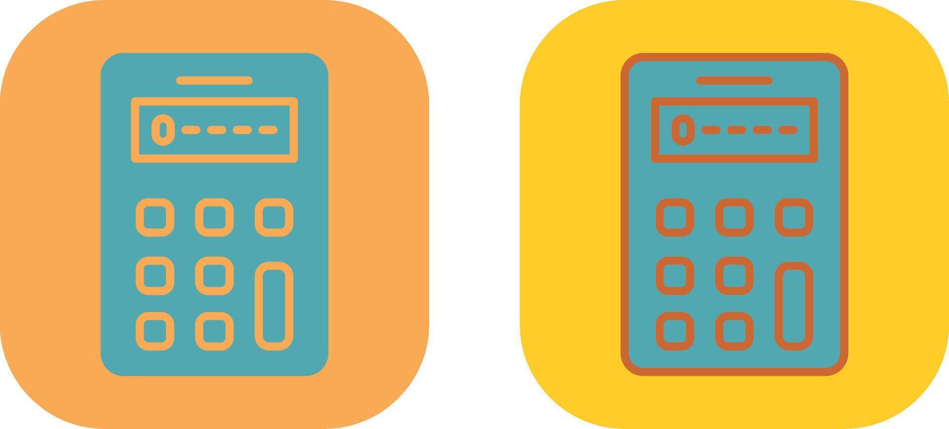 Calculator Icon Design vector