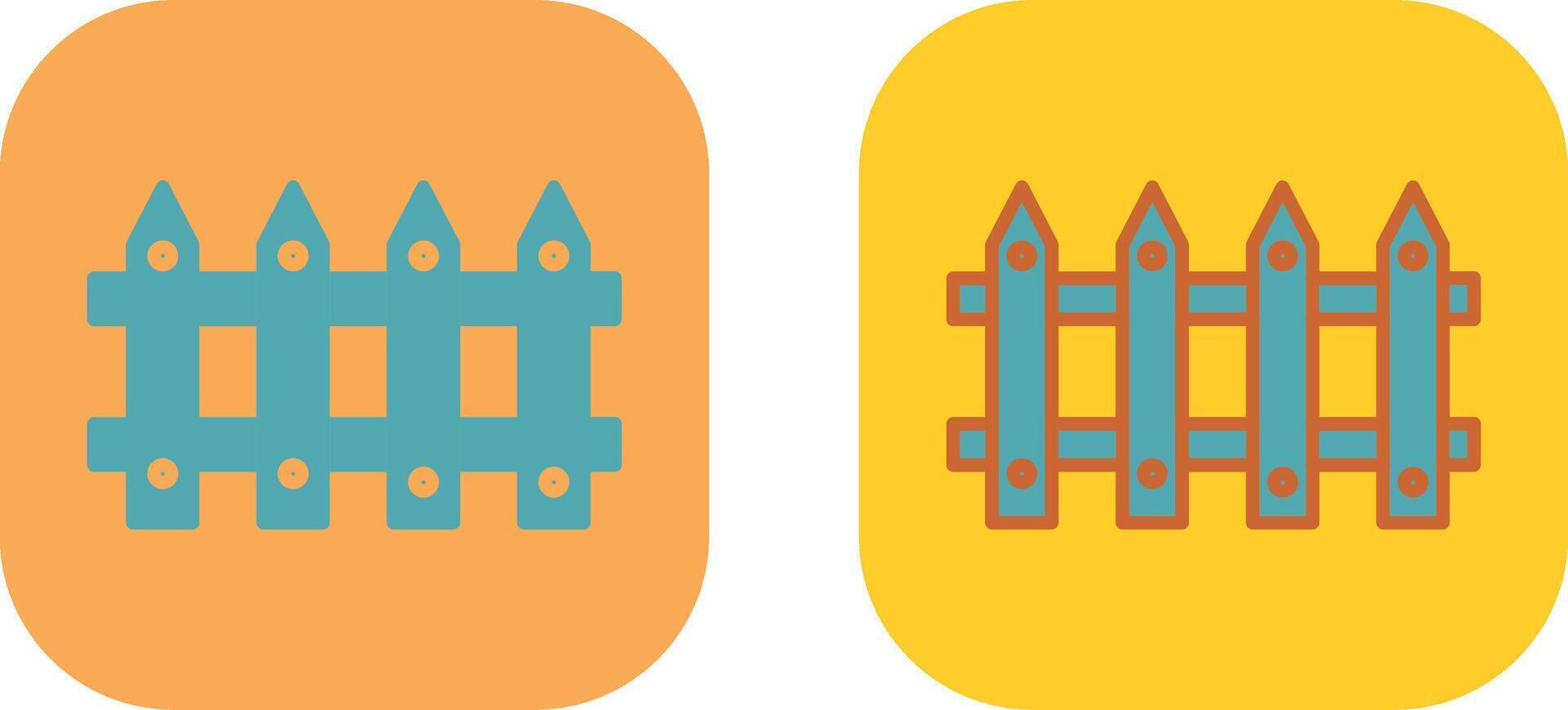 Fence Icon Design vector