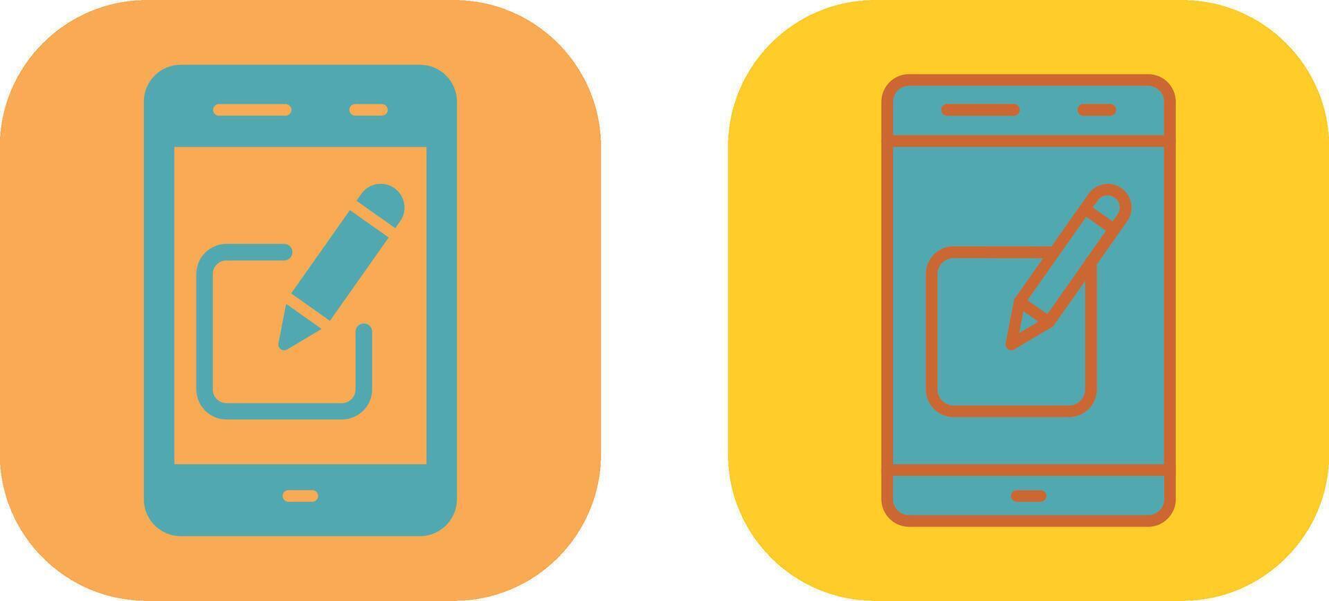 Edit Icon Design vector