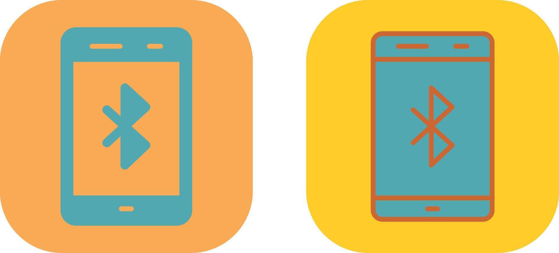 Bluetooth Icon Design vector