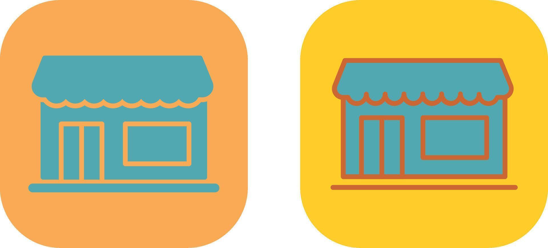 Shop Icon Design vector