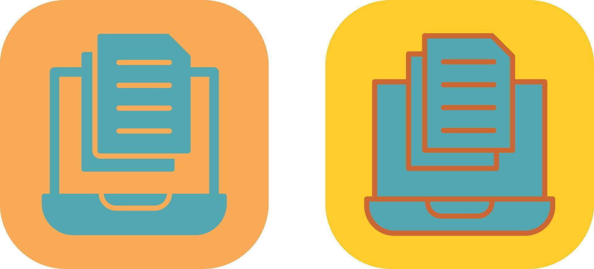 Copy Icon Design vector