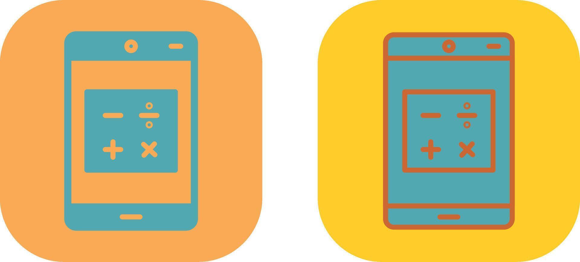 Calculator Icon Design vector