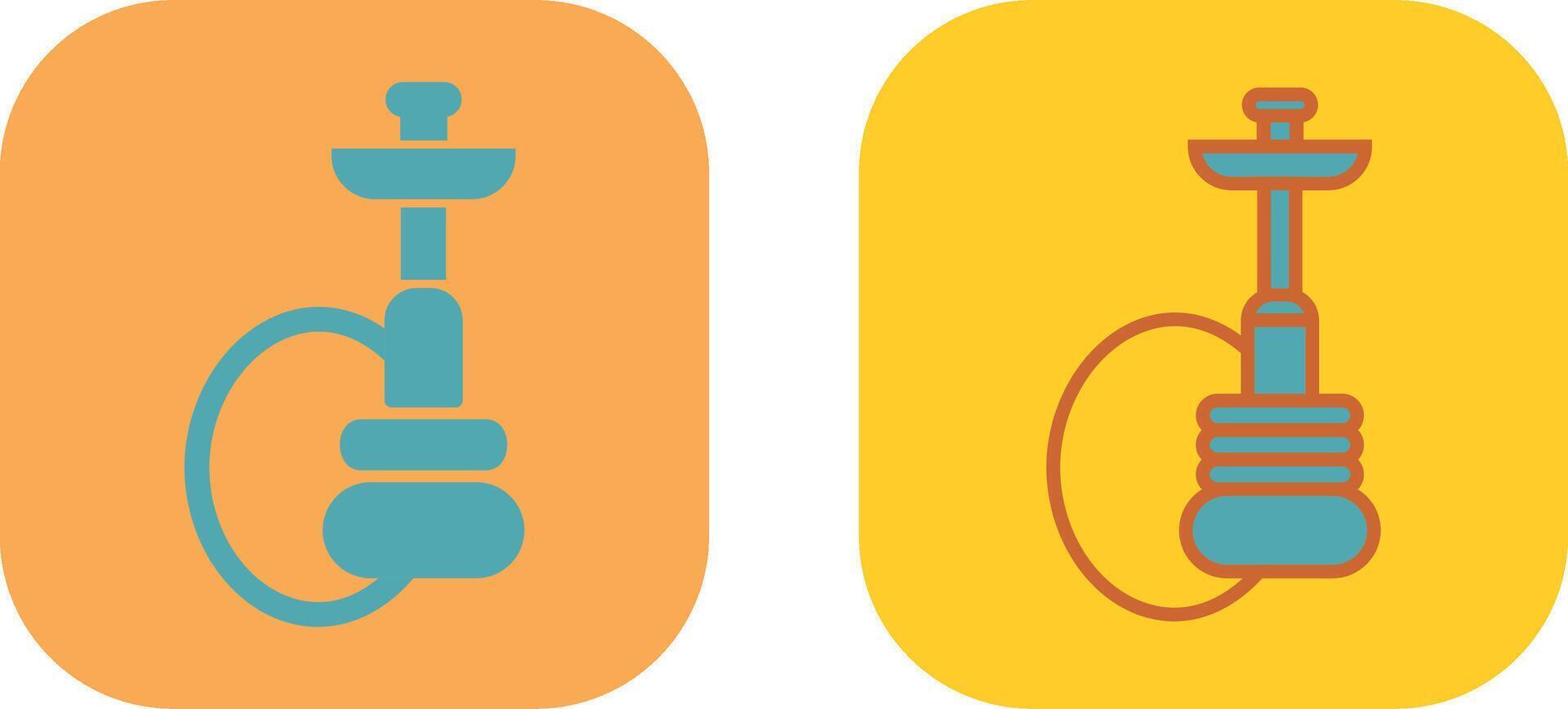Hookah Icon Design vector