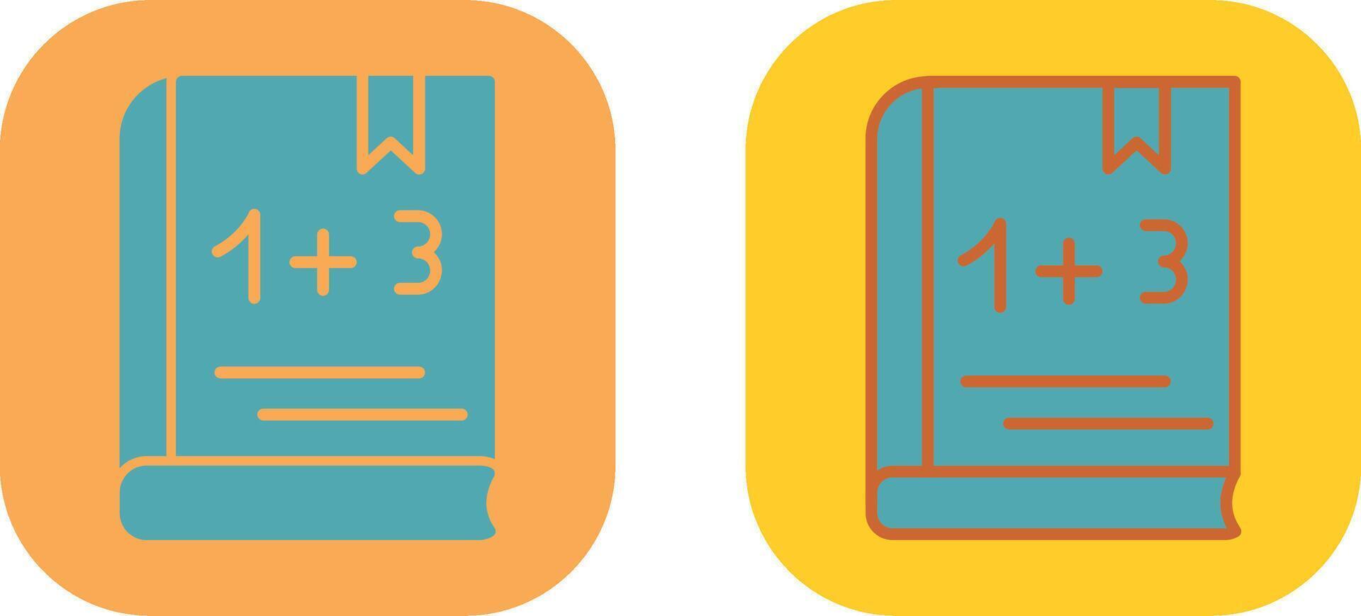 Math Icon Design vector