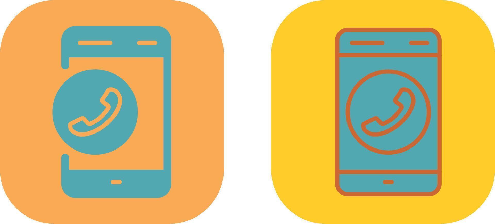 Calling Icon Design vector