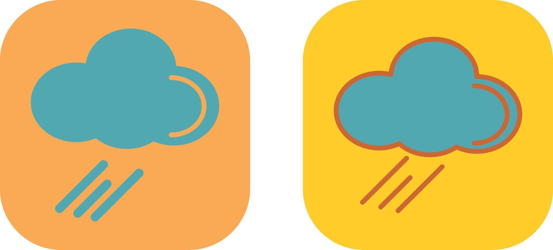 Rain Icon Design vector