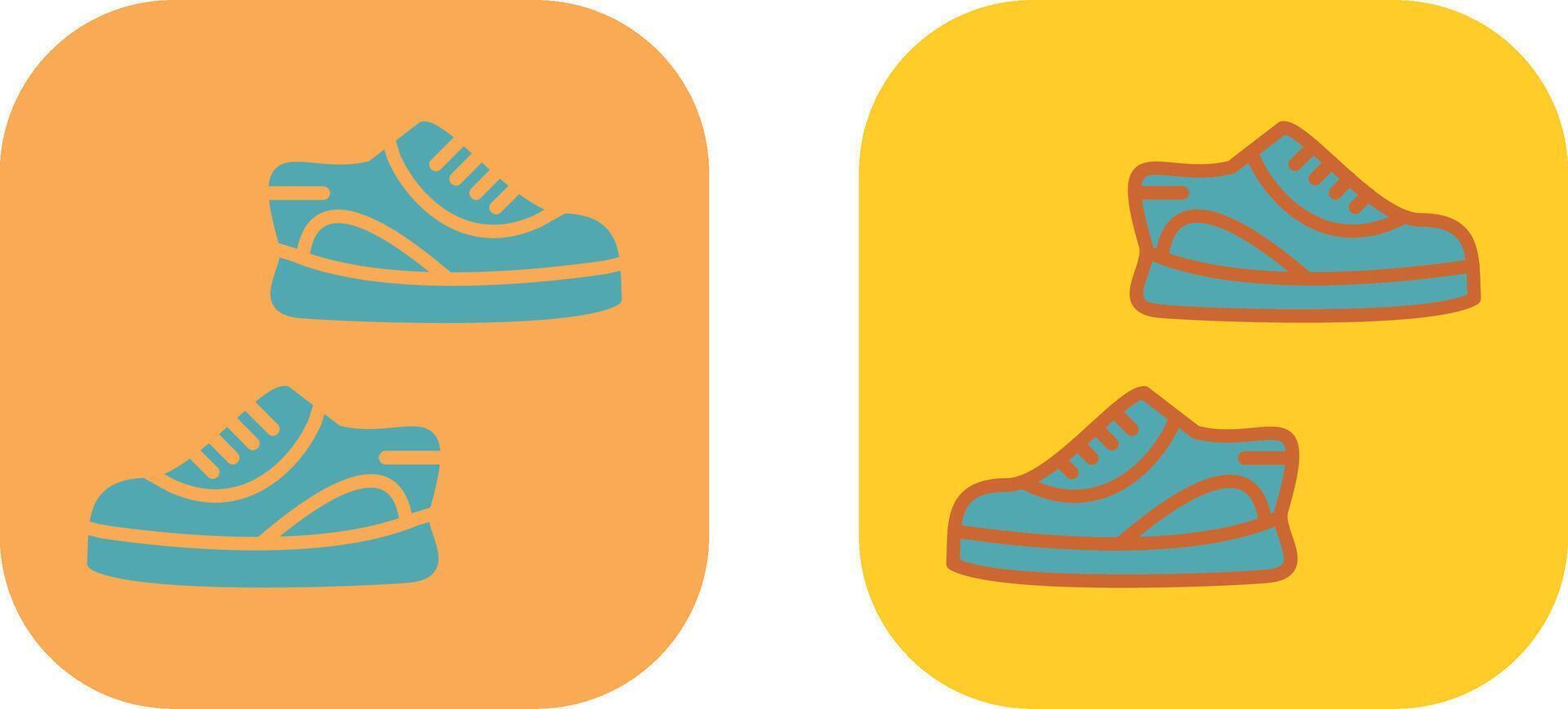 Sneakers Icon Design vector