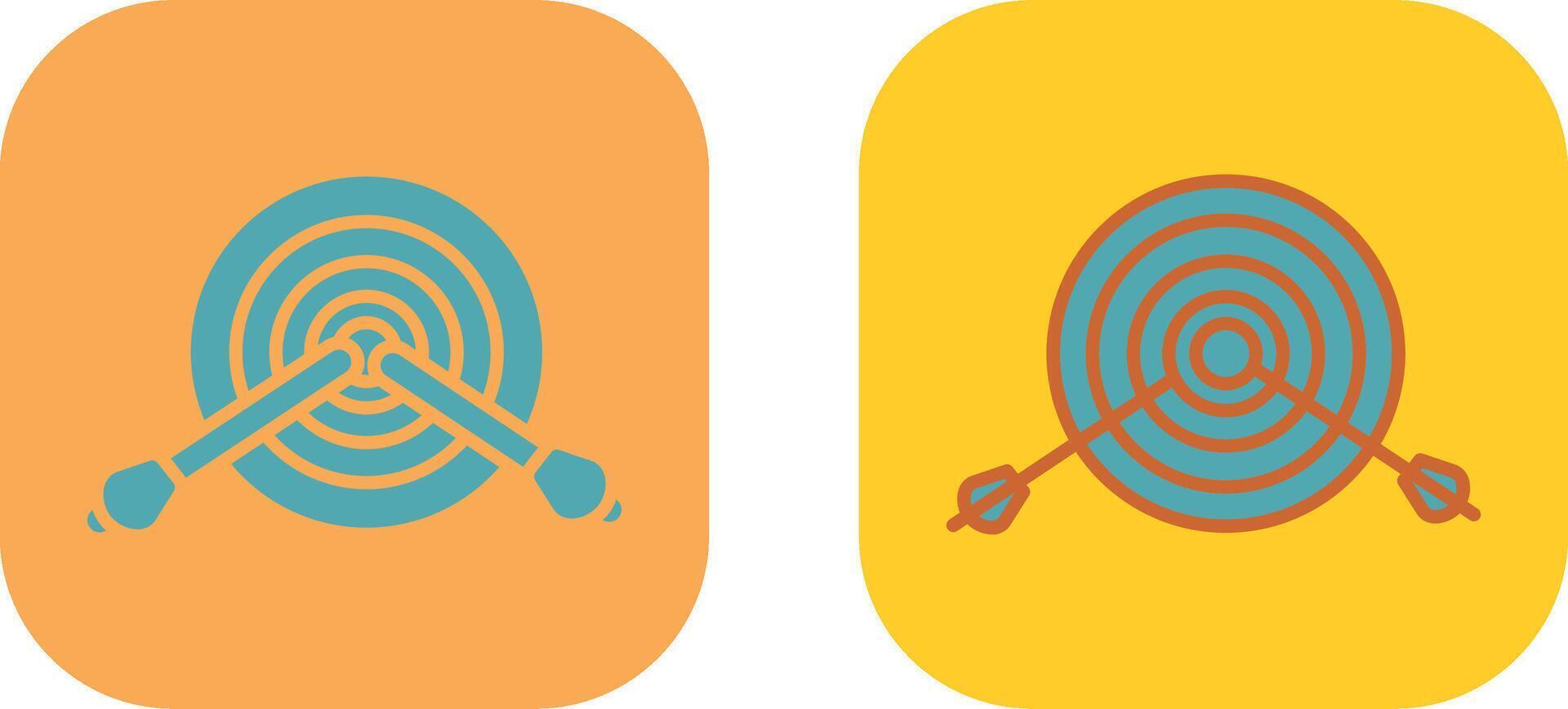 Target Icon Design vector