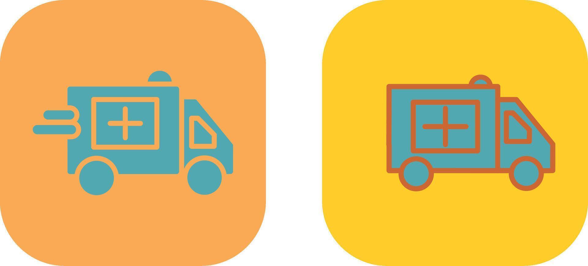 Ambulance Icon Design vector