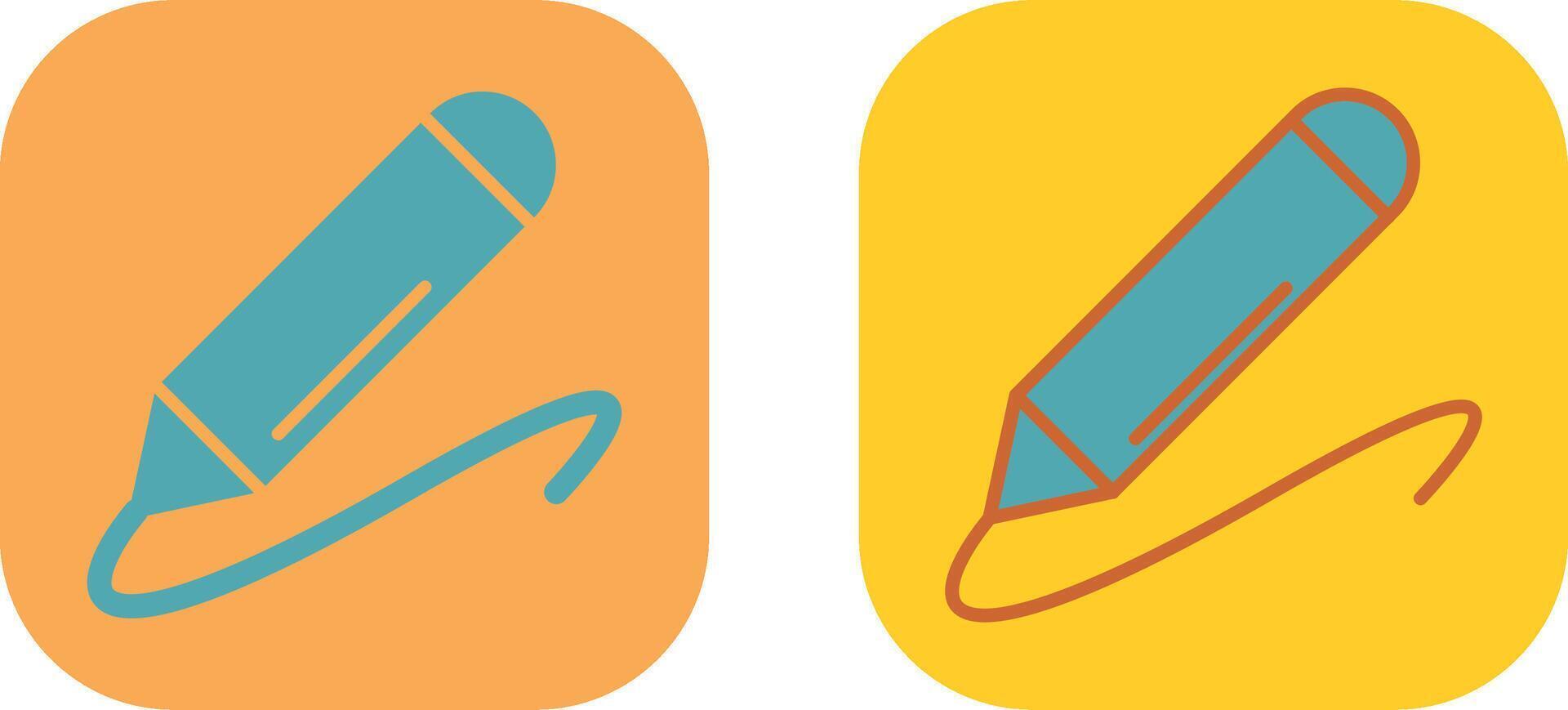 Pencil Icon Design vector