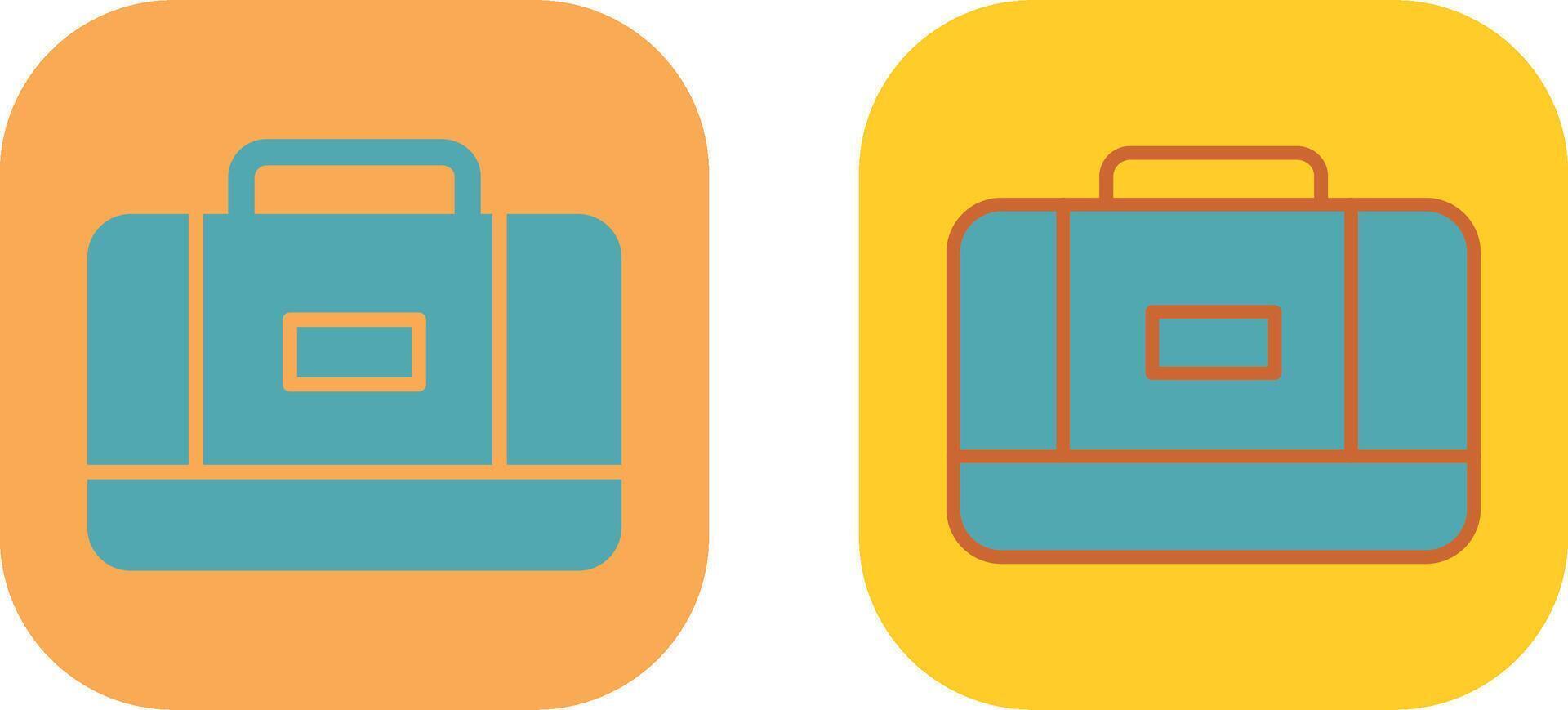 Luggage Icon Design vector