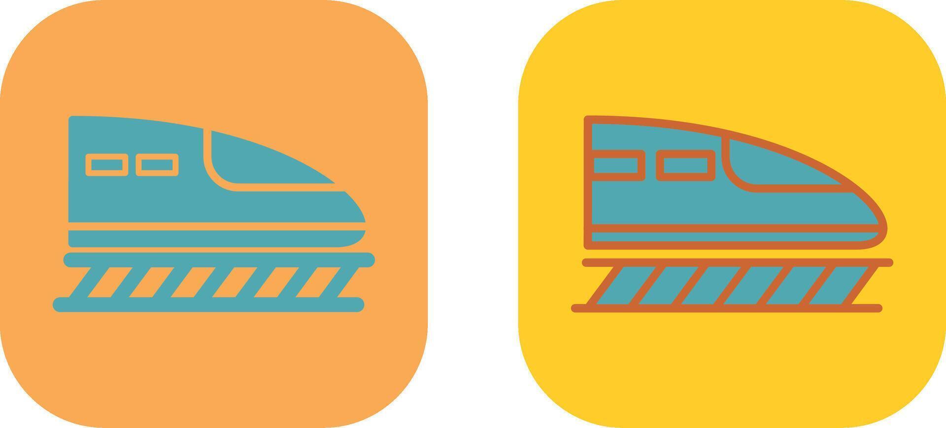 Train Icon Design vector