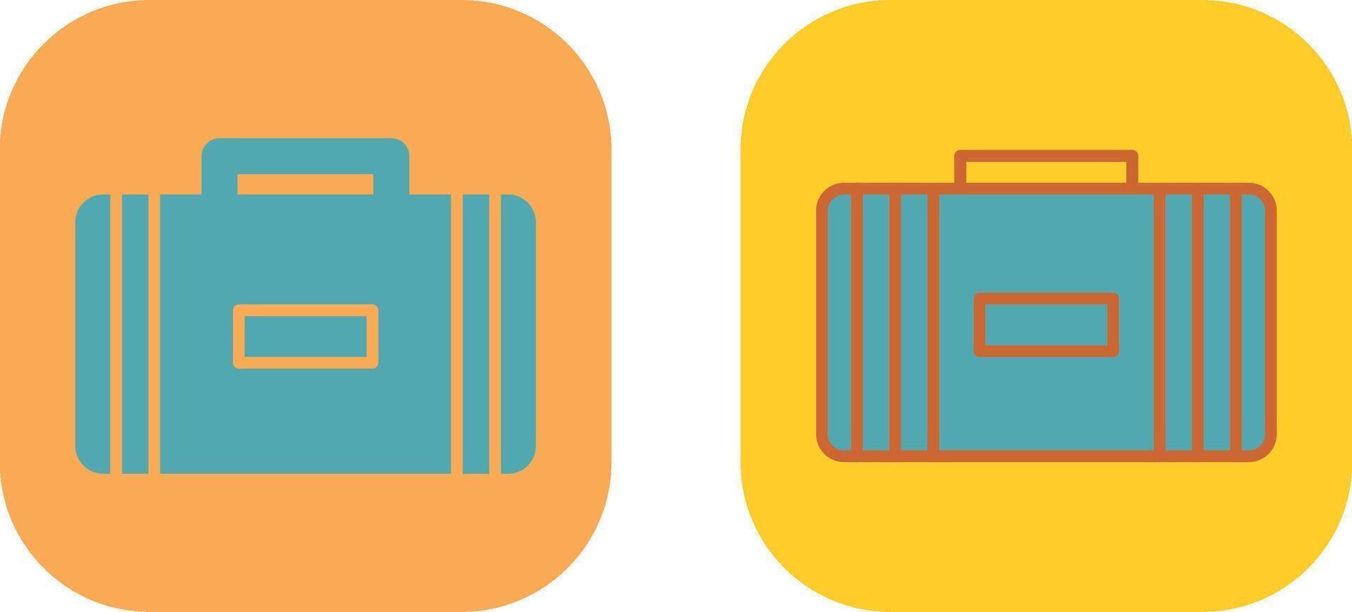 Suitcase Icon Design vector