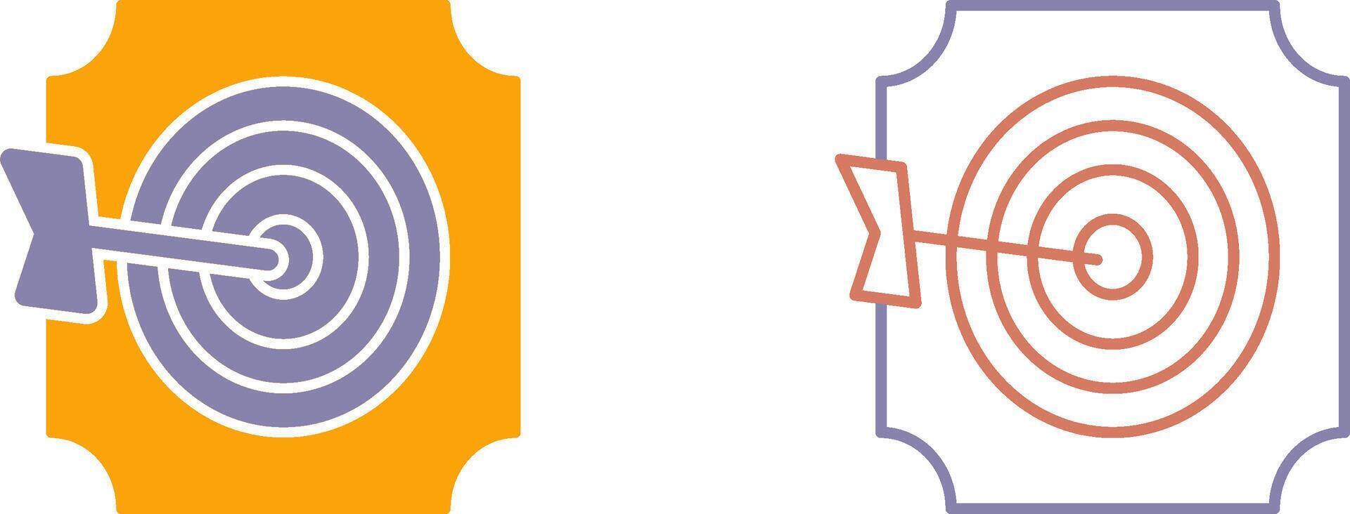 goal Icon Design vector