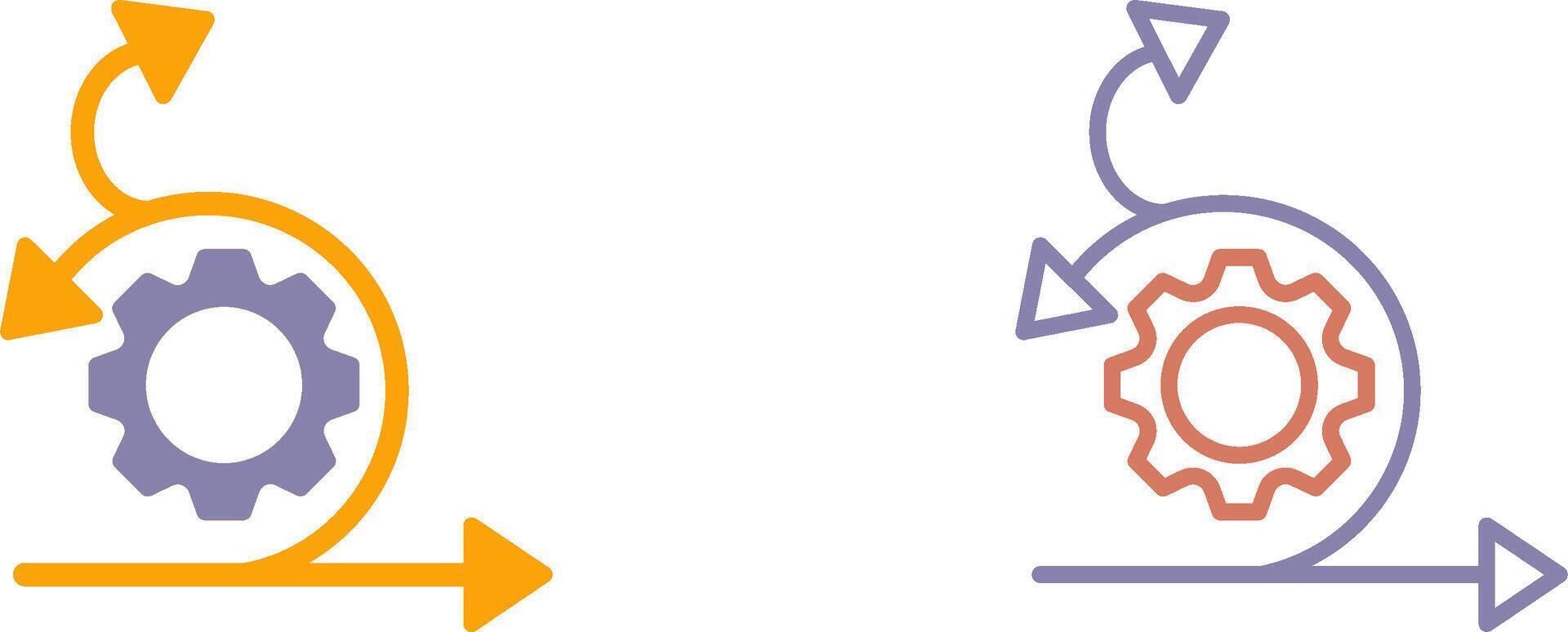 Agile Icon Design vector