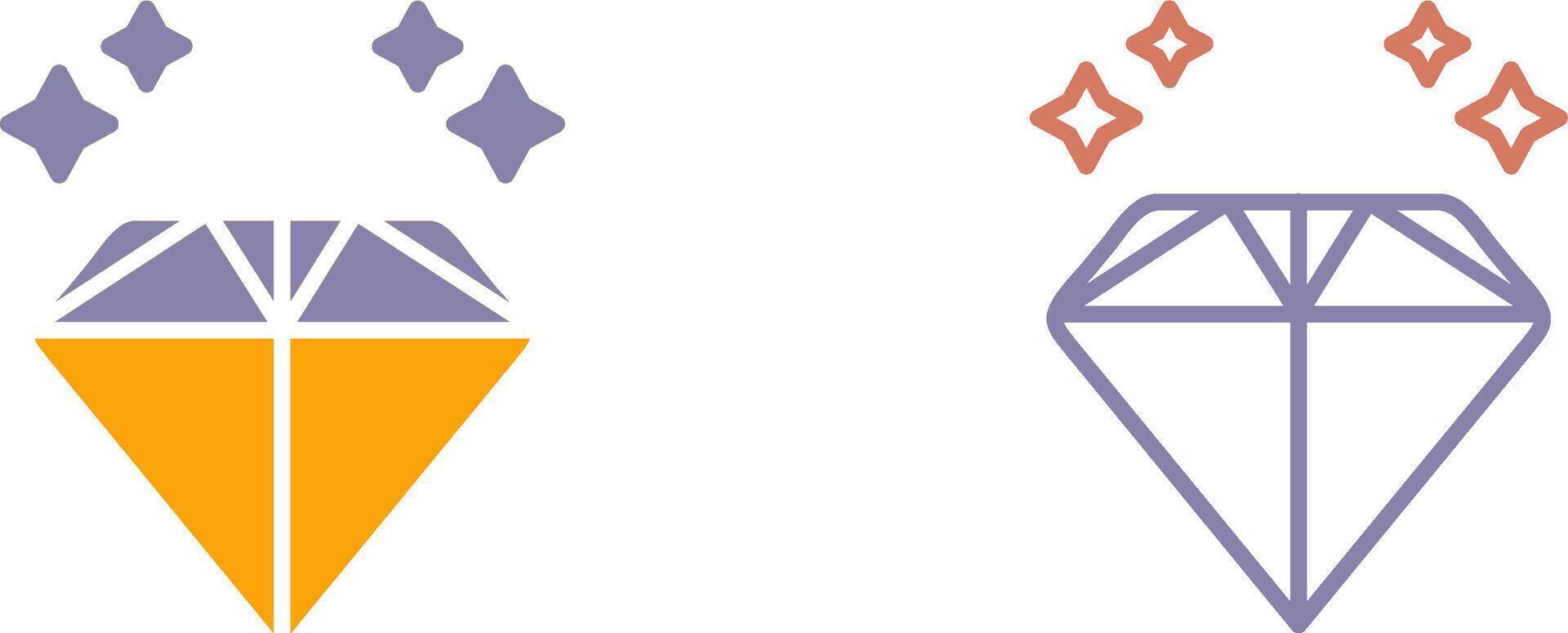 Diamond Icon Design vector