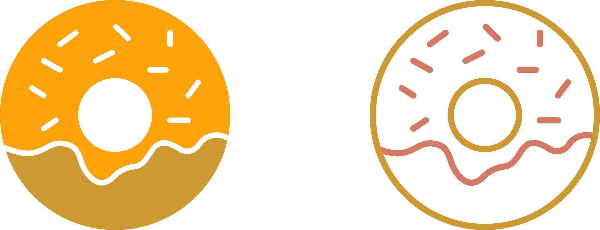 Donut Icon Design vector