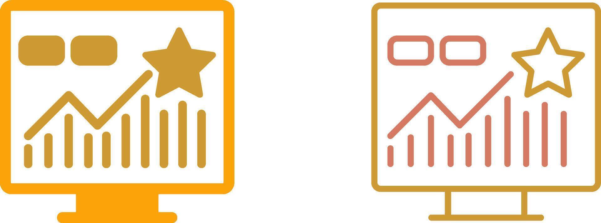 Rating Icon Design vector