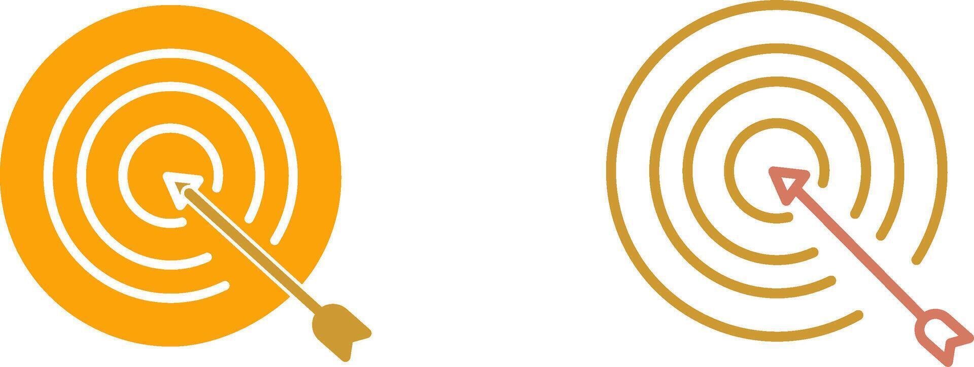 Target Icon Design vector
