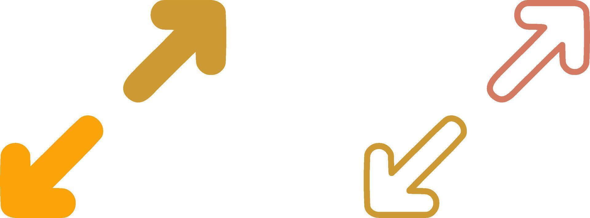 Expand Icon Design vector