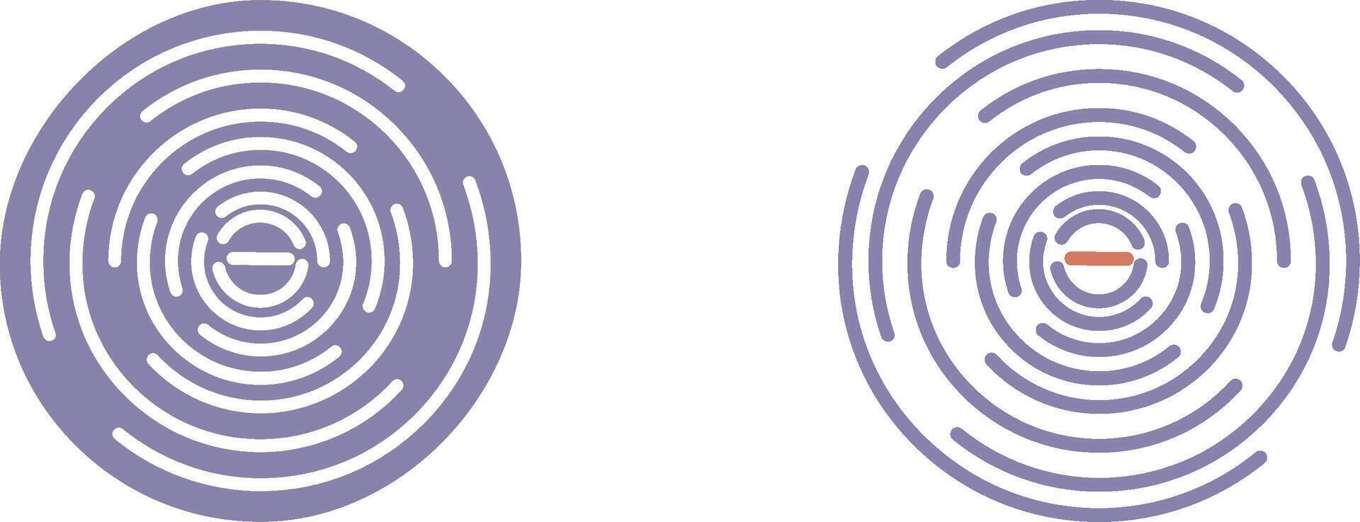 Maze Icon Design vector