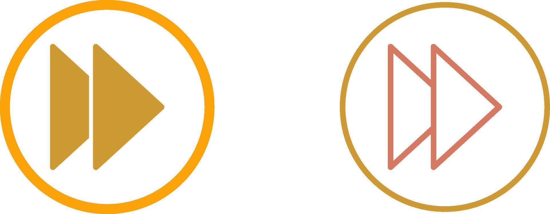 Next Icon Design vector