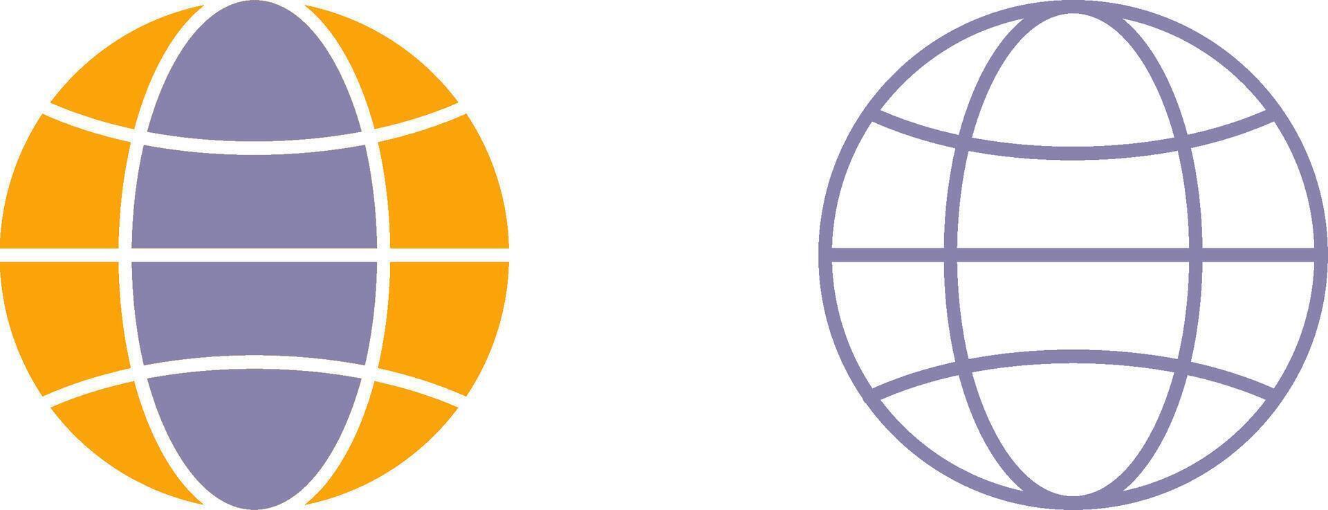 Earth Icon Design vector