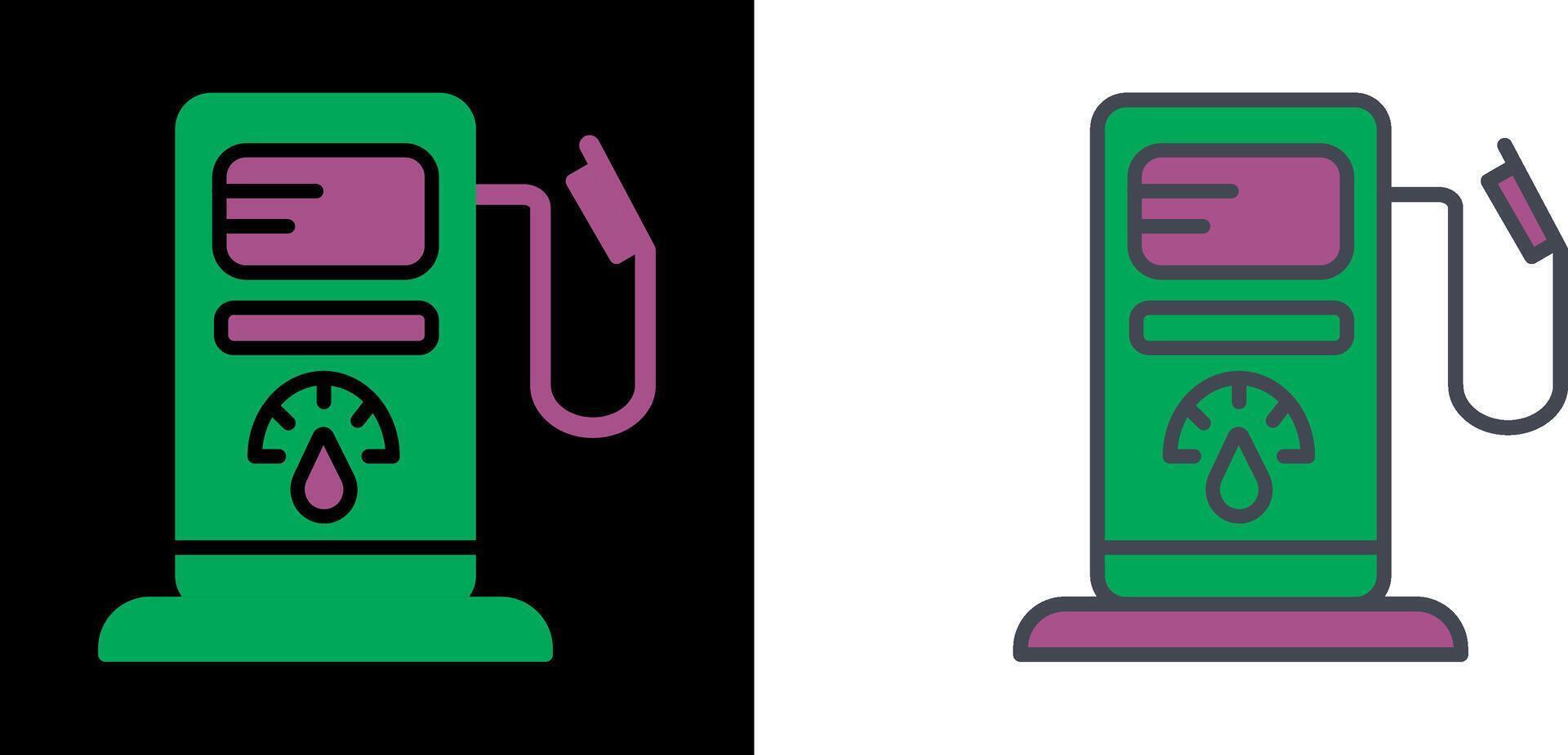 diseño de icono de combustible vector