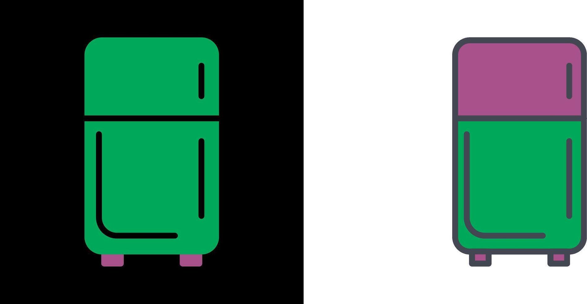 Refrigerator Icon Design vector