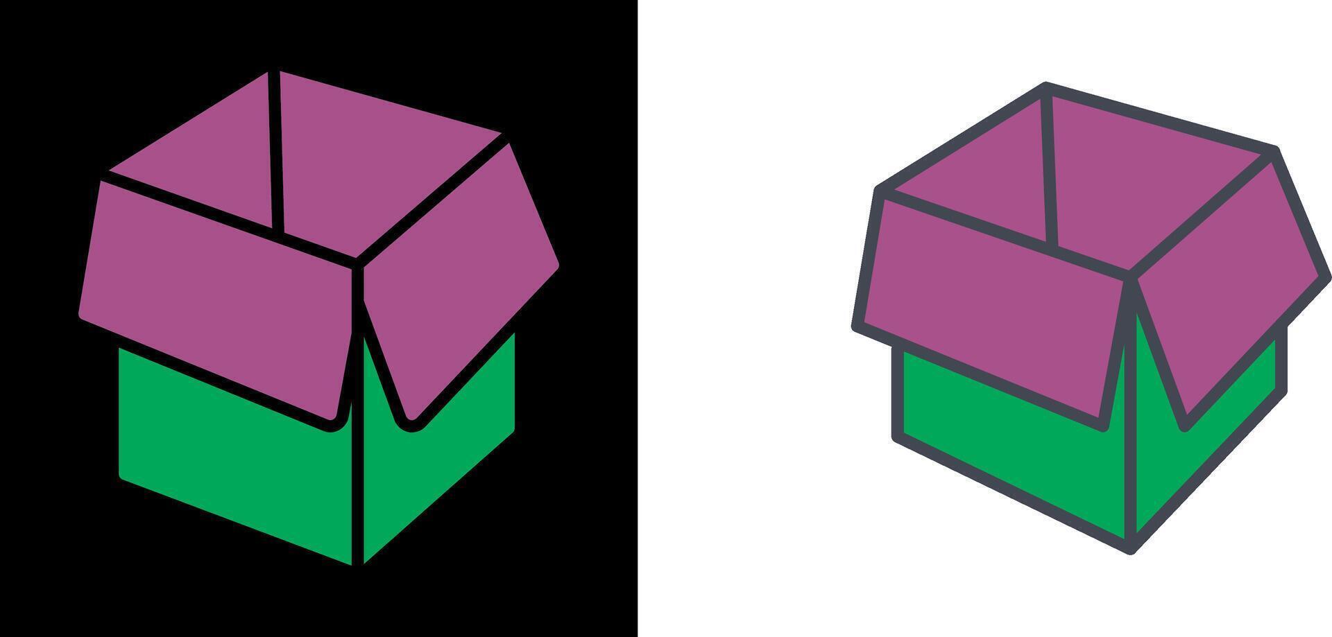 Packaging Icon Design vector
