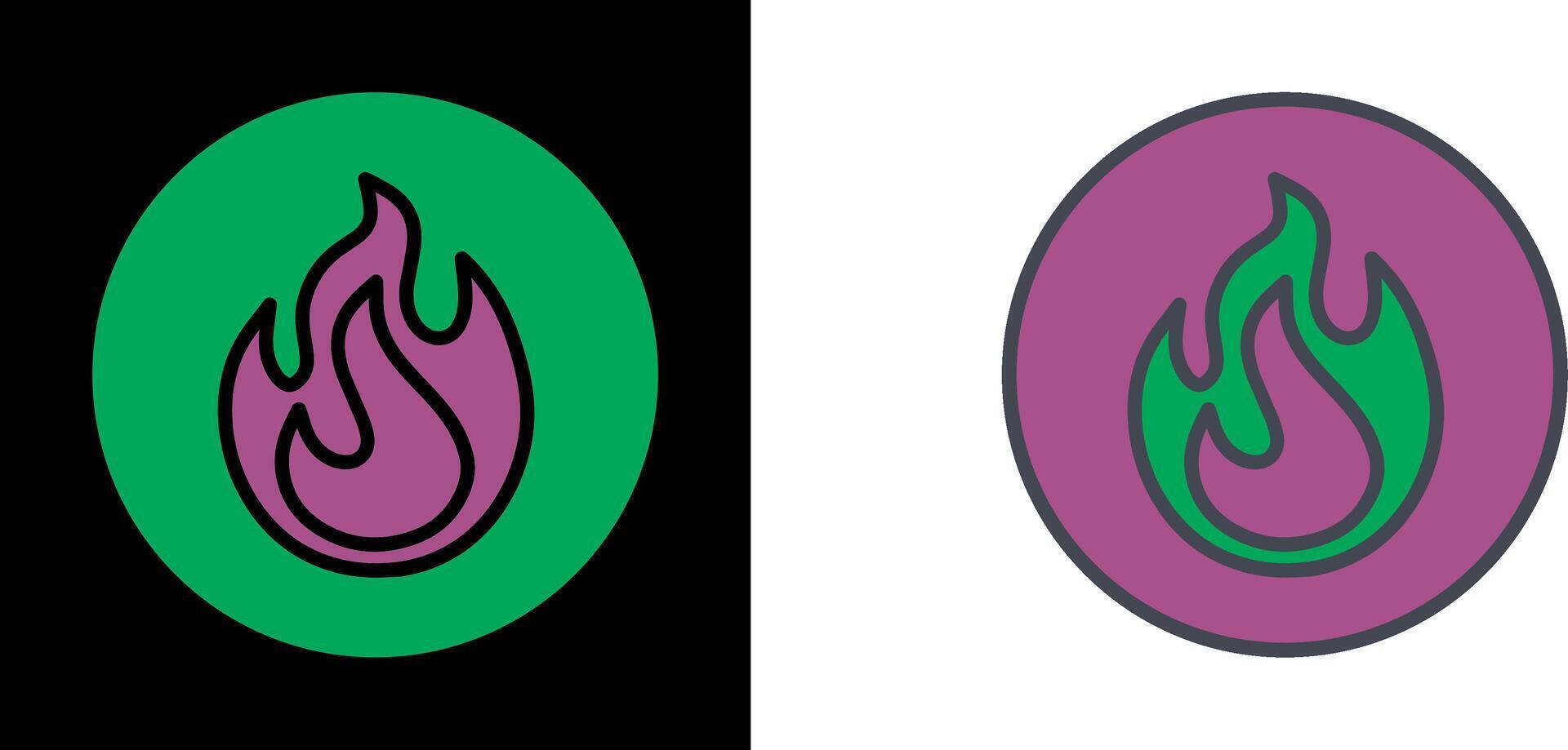 Fire Icon Design vector