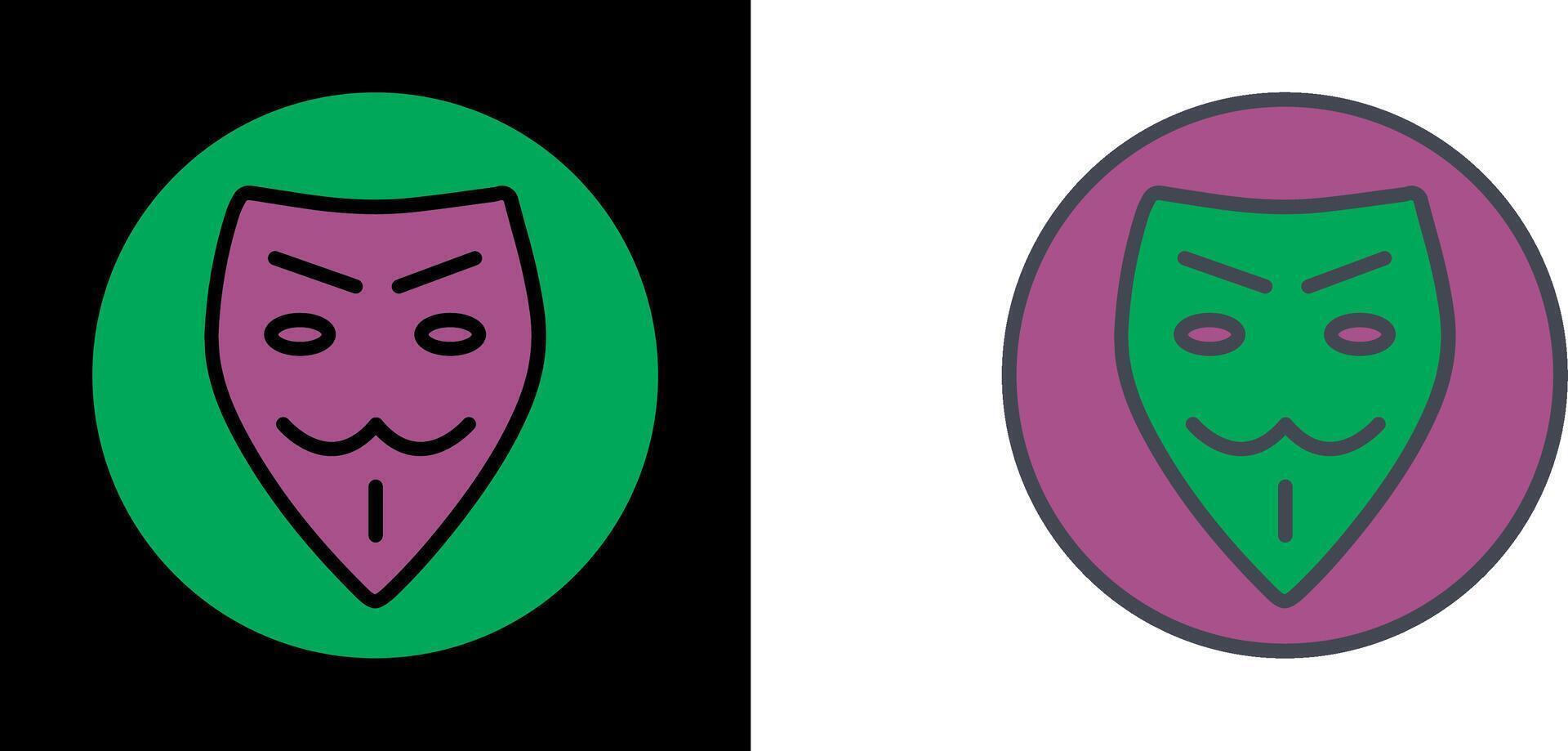 Mask Icon Design vector