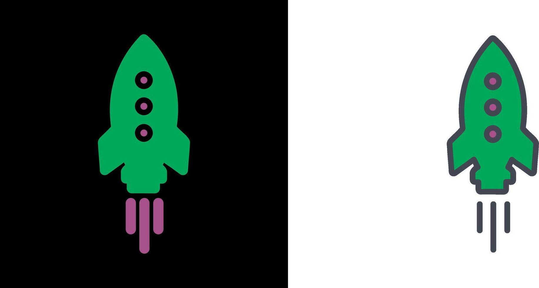 Rocket Icon Design vector