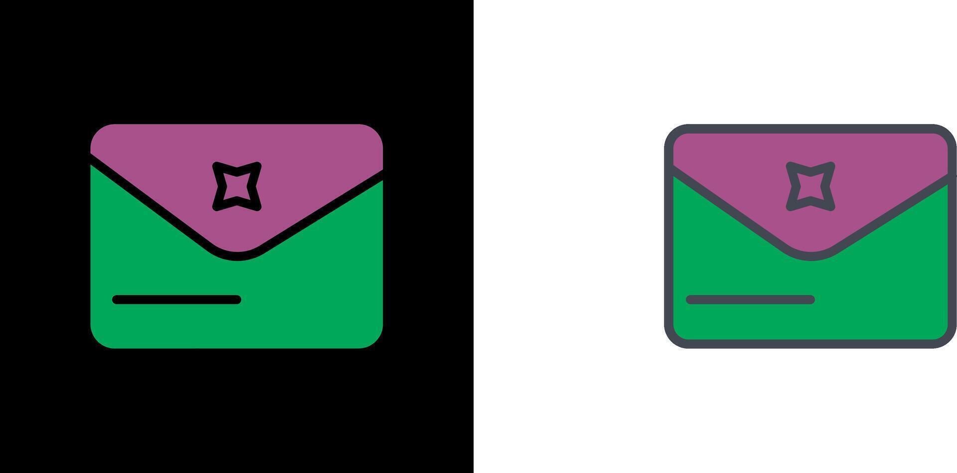 Envelop Icon Design vector