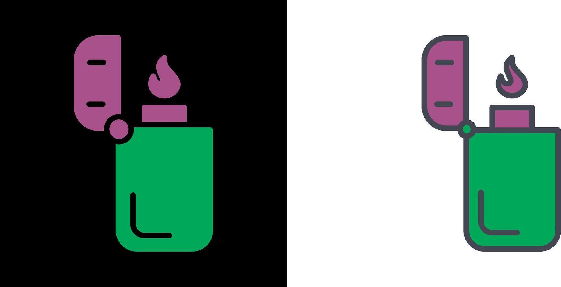 Lighter Icon Design vector
