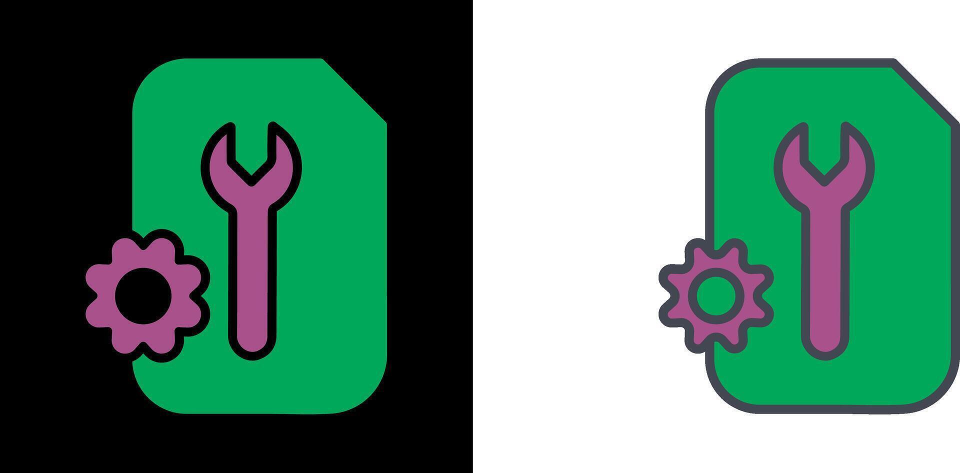 Configuration Icon Design vector