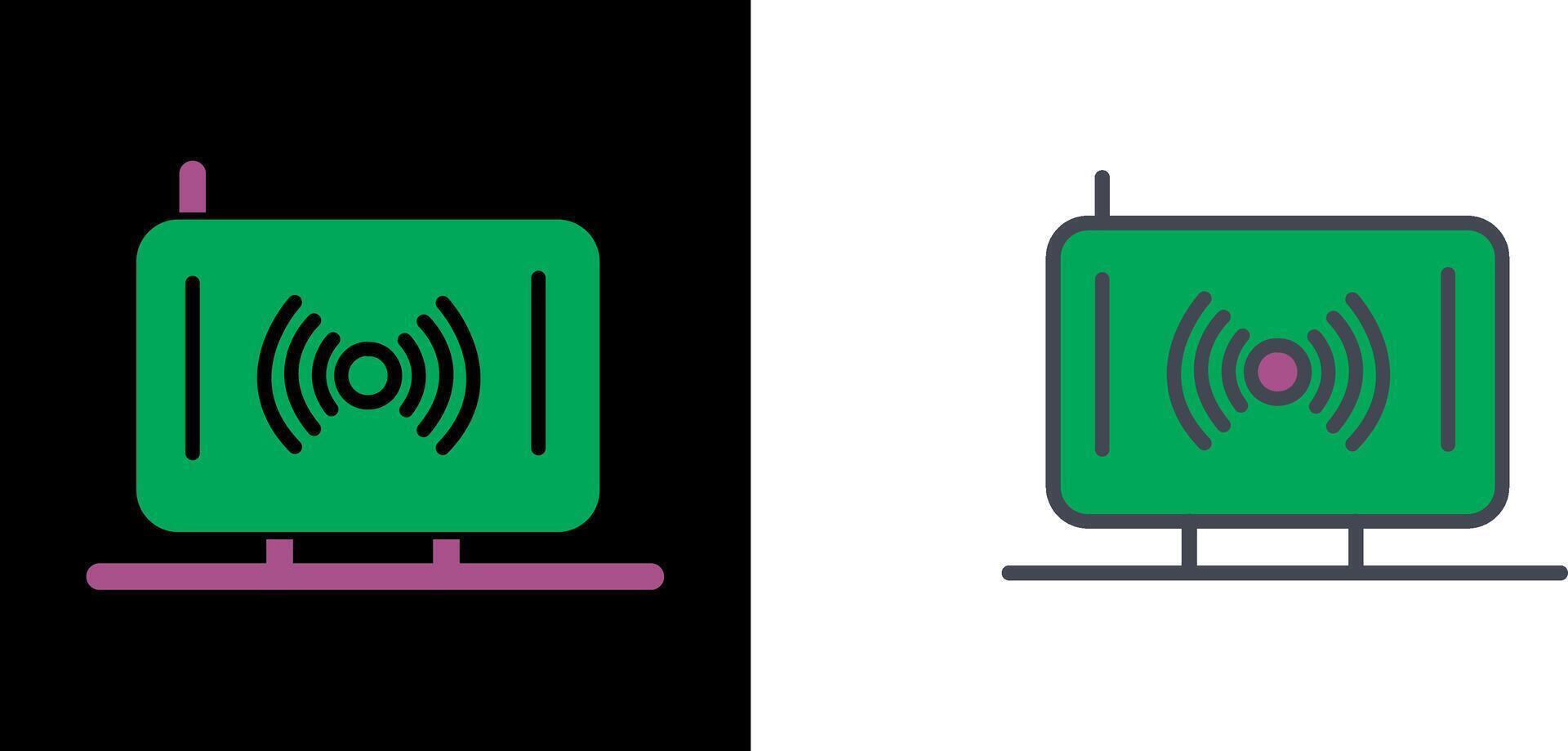 Wireless Icon Design vector