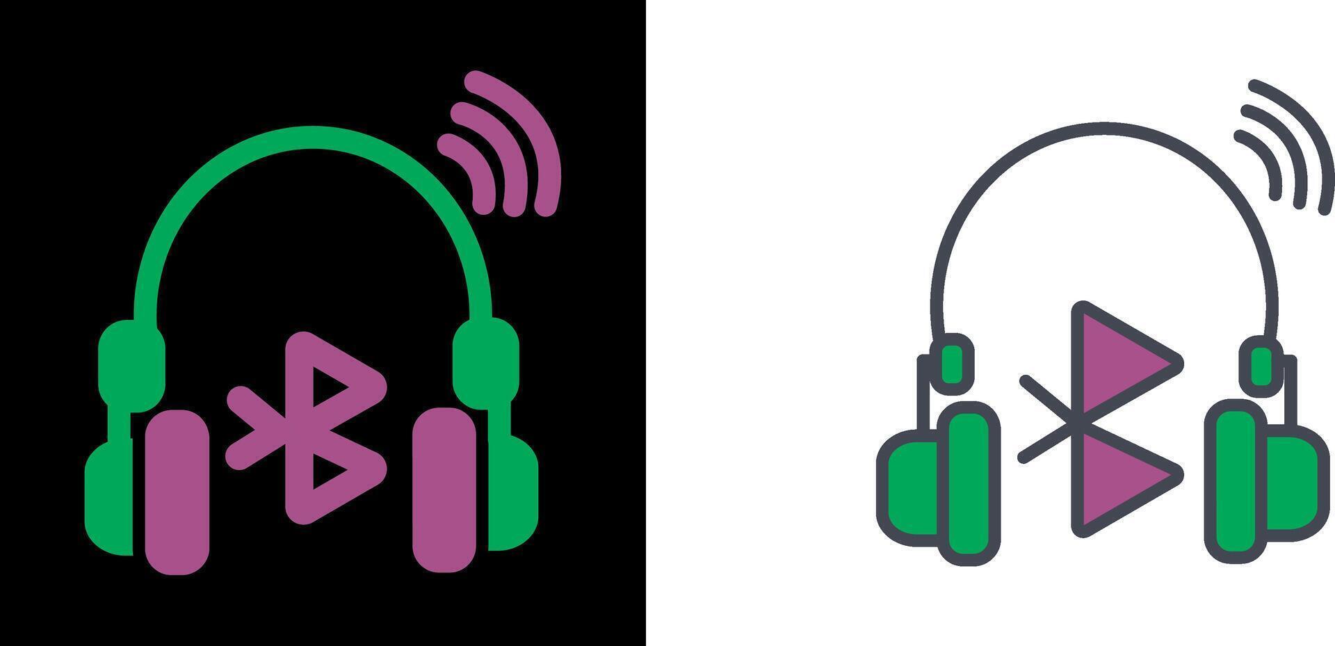 Bluetooth Icon Design vector