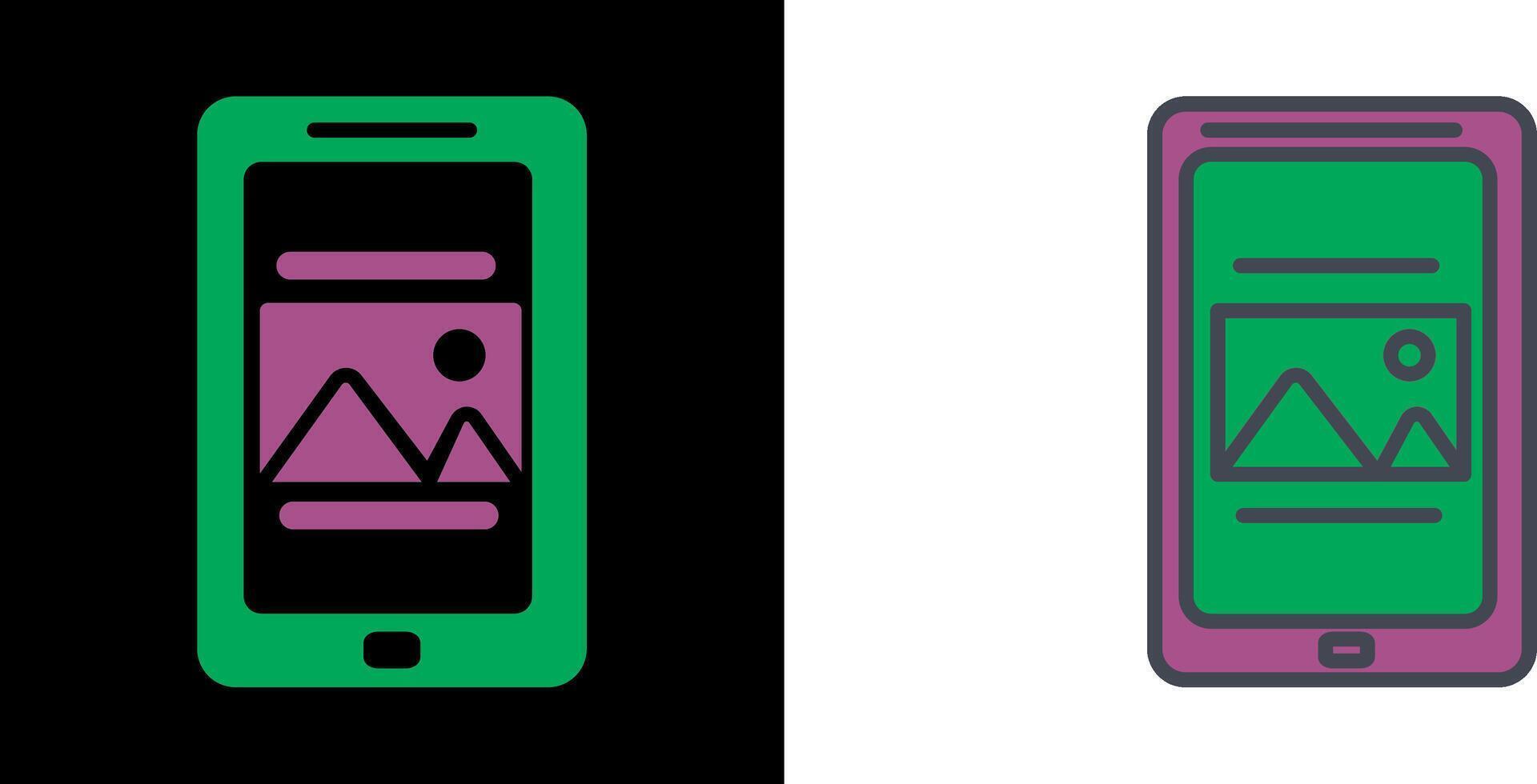 Smartphone Icon Design vector